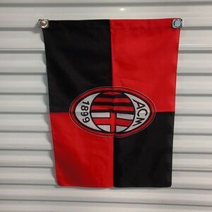 Official AC Milan 27.5"X 19.5" Banner Flag